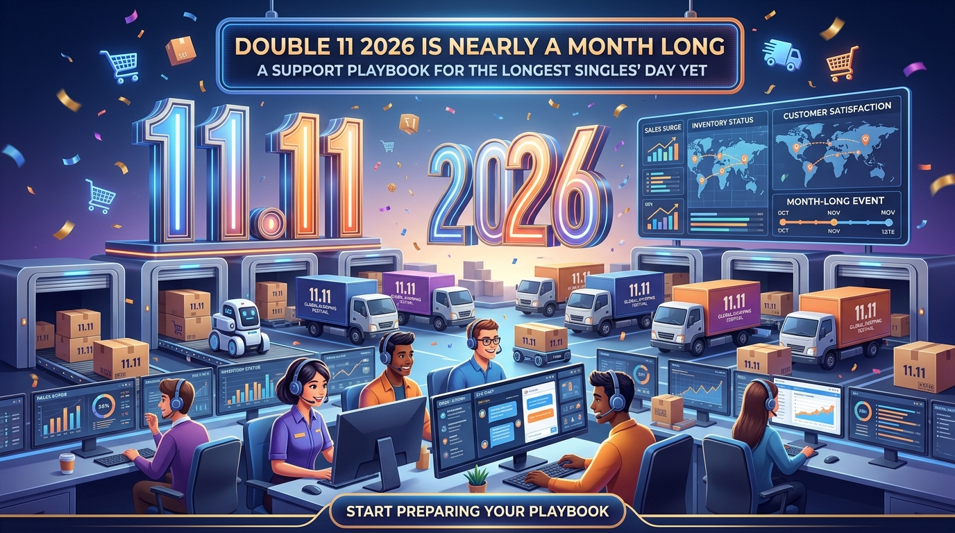 Double 11 2026 Is Nearly a Month Long: A Support Playbook for the Longest Singles' Day Yet
