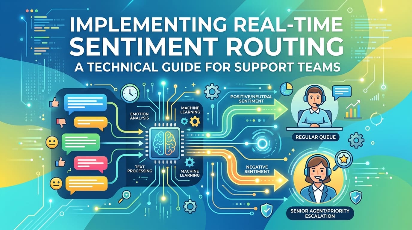 Implementing Real-Time Sentiment Routing: A Technical Guide for Support Teams