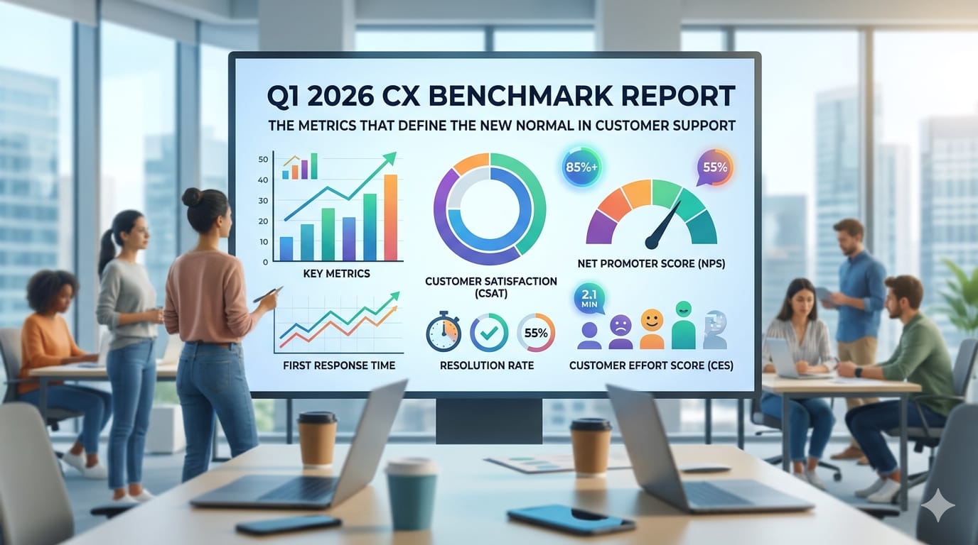 Q1 2026 CX Benchmark Report: The Metrics That Define the New Normal in ...