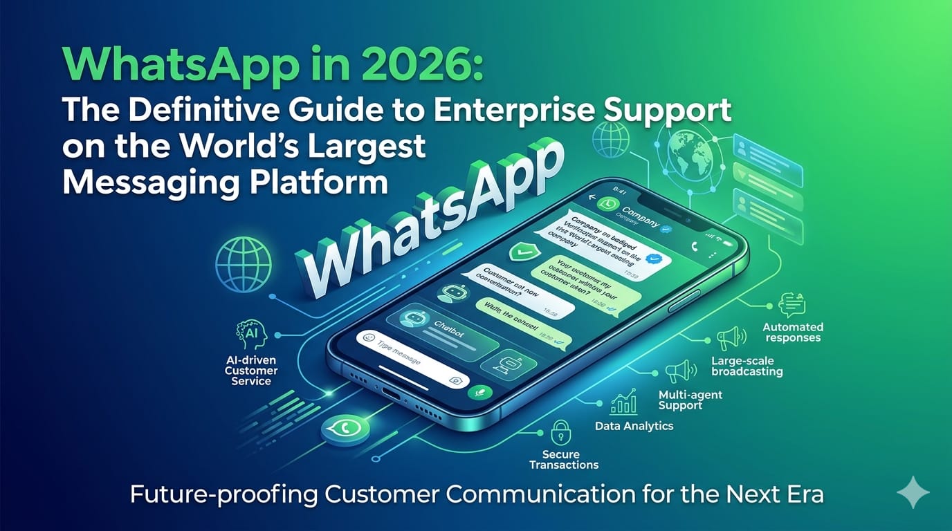 WhatsApp in 2026: The Definitive Guide to Enterprise Support on the World's Largest Messaging Platform