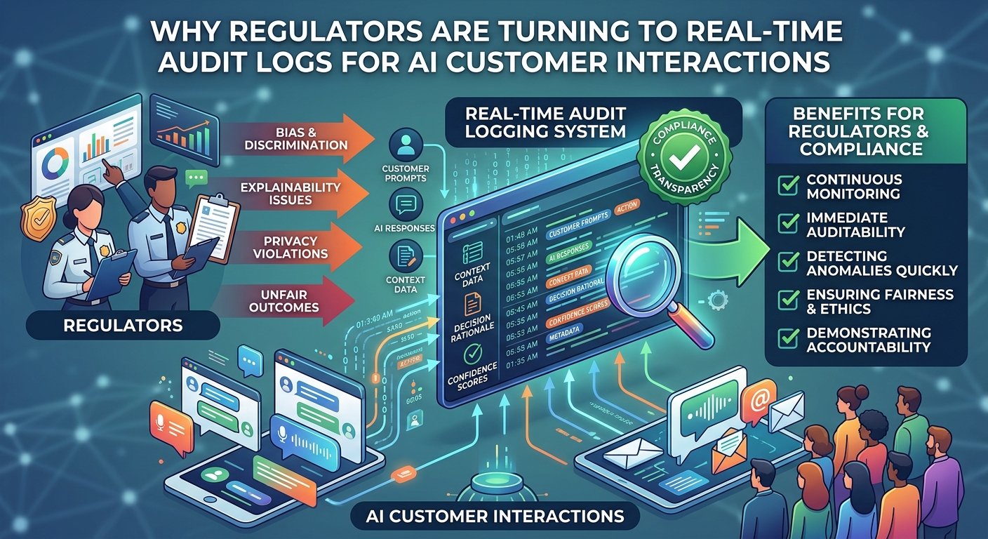Why Regulators Are Turning to Real-Time Audit Logs for AI Customer Interactions