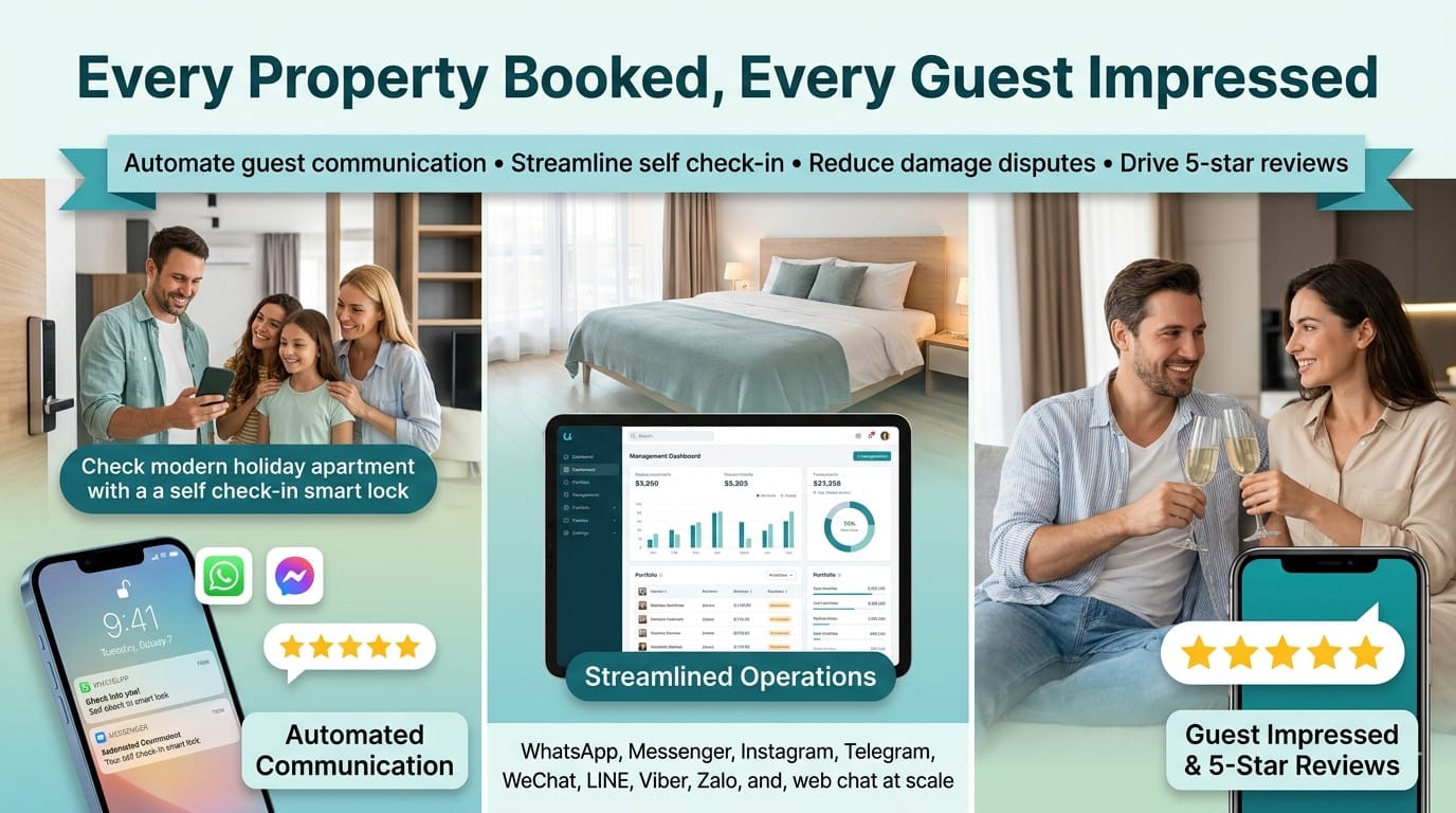 Travel & Hospitality · Holiday Rental Platforms hero