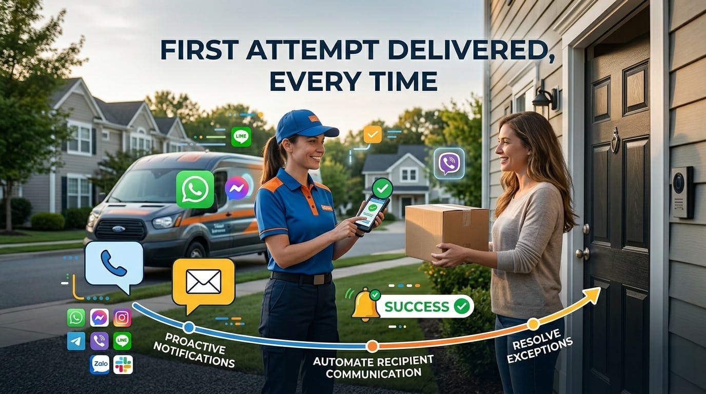 Logistics & Delivery · Last-Mile Delivery hero