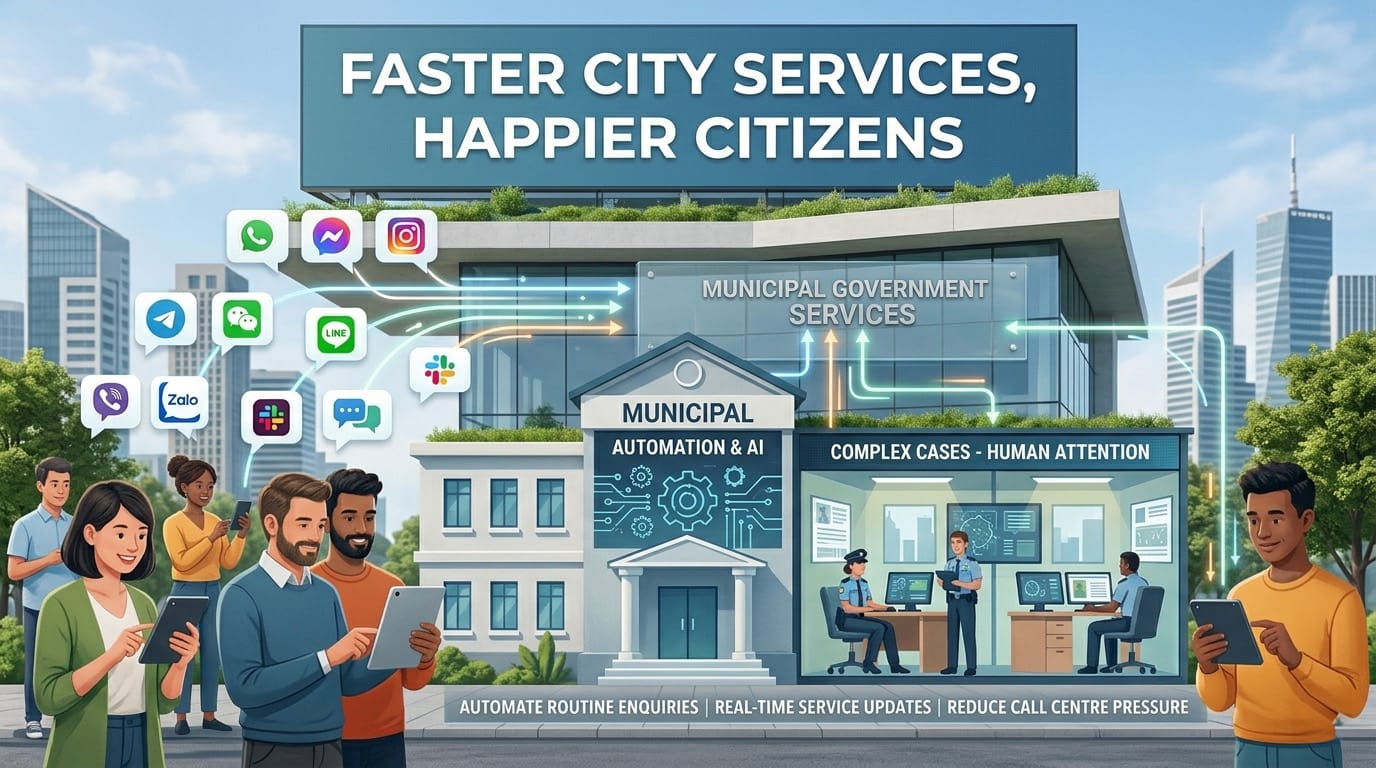 Government & Public Services · Municipal Service Portals hero