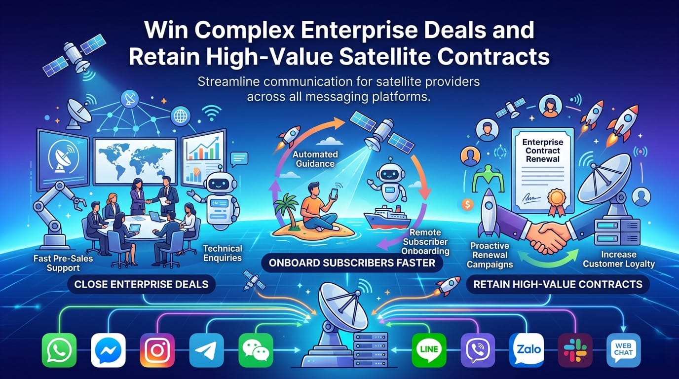 Telecommunications · Satellite Providers hero